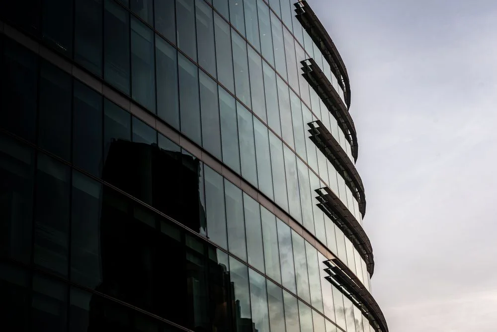 Office buildings in a financial district