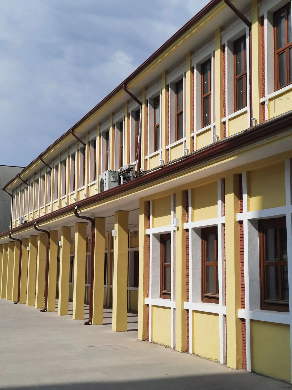 School building exterior
